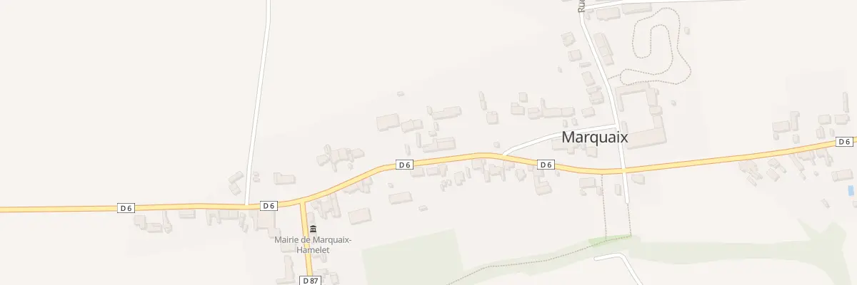 Plan du 218 Rue de Péronne à Marquaix
