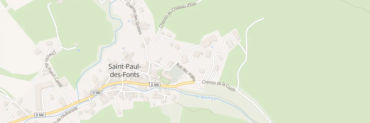 Plan du 5307 Saint Paul des Fonts à Saint-Jean-et-Saint-Paul