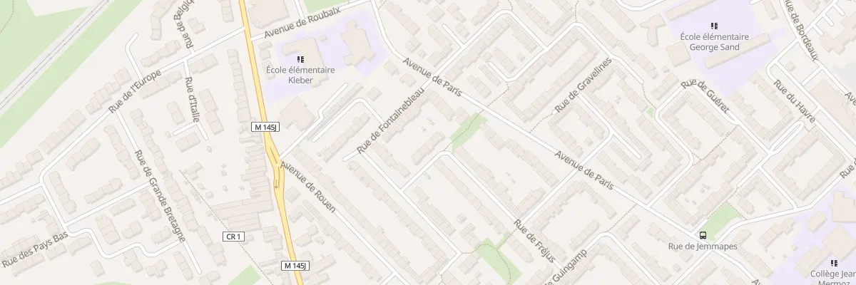 Plan du 7 Rue de Fréjus à Faches-Thumesnil