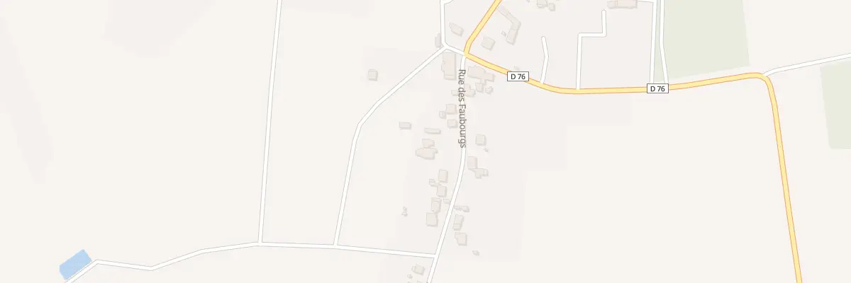Plan du 8 Rue des Faubourgs à La Croix-en-Brie