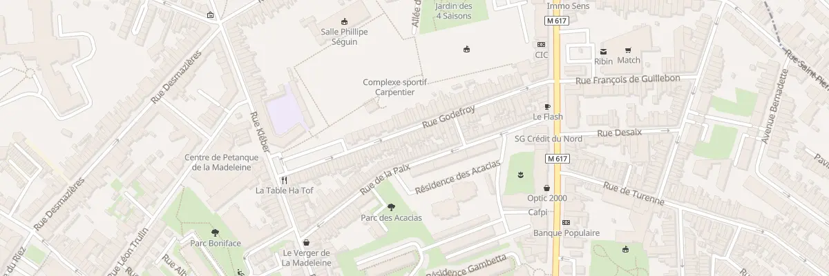 Plan du 57 Rue Godefroy à La Madeleine