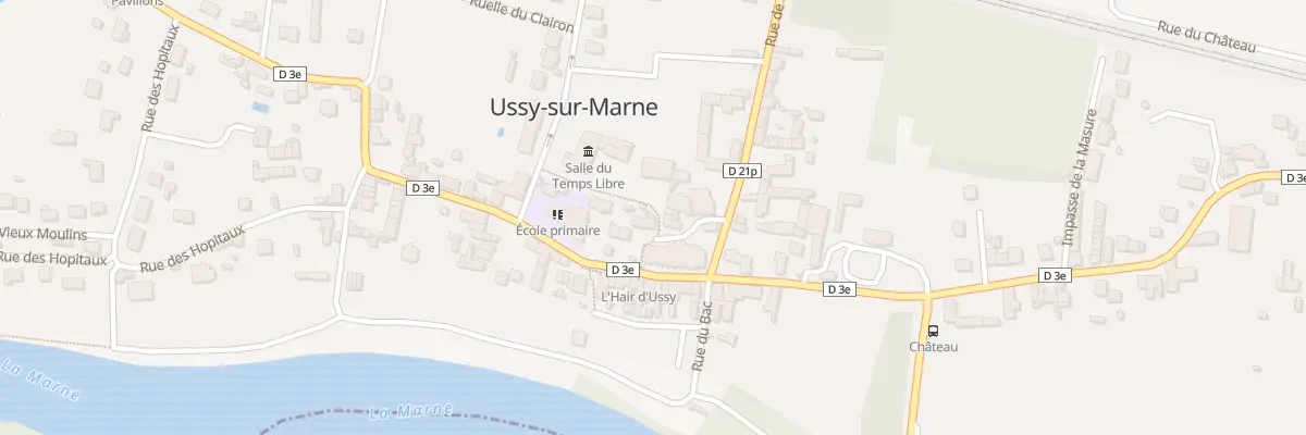 Plan du 6 Pl de l’Eglise à Ussy-sur-Marne