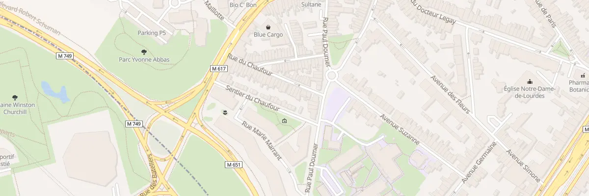 Plan du 40 Rue du Chaufour à La Madeleine