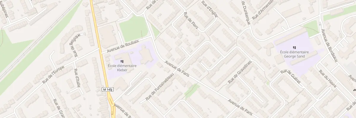 Plan du 3 Rue de Fontenoy à Faches-Thumesnil