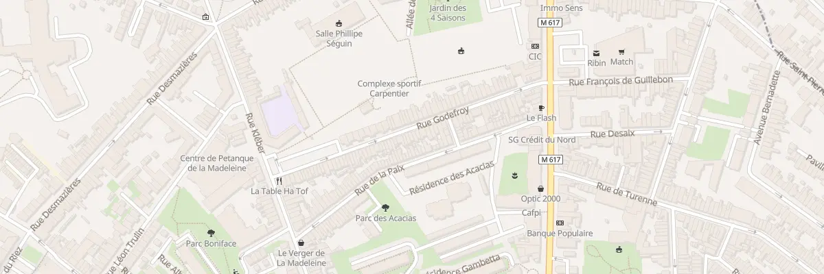 Plan du 55 Rue Godefroy à La Madeleine