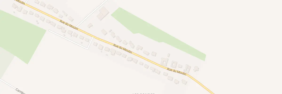 Plan du 95B Rue du Moulin à Attiches