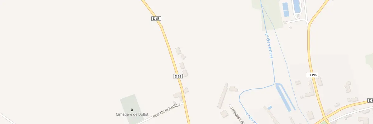 Plan du 12 Rue du Frébinier à Dollot