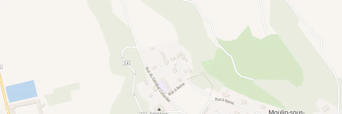 Plan du 3 Rue Jean-Baptiste Palot à Moulin-sous-Touvent