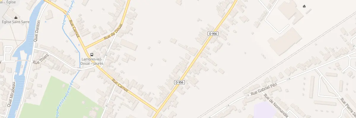 Plan du 37 Rue de la République à Lambres-lez-Douai