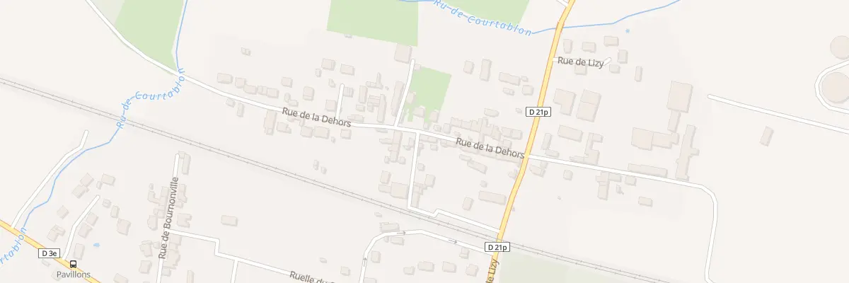 Plan du 1 Rue du Clos à Rélac à Ussy-sur-Marne
