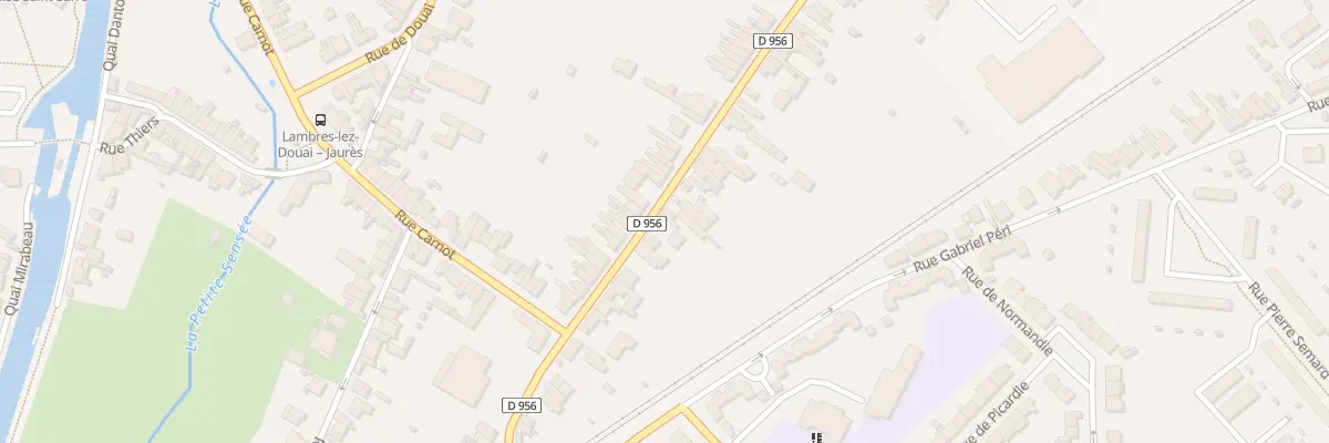 Plan du 24B Rue de la République à Lambres-lez-Douai