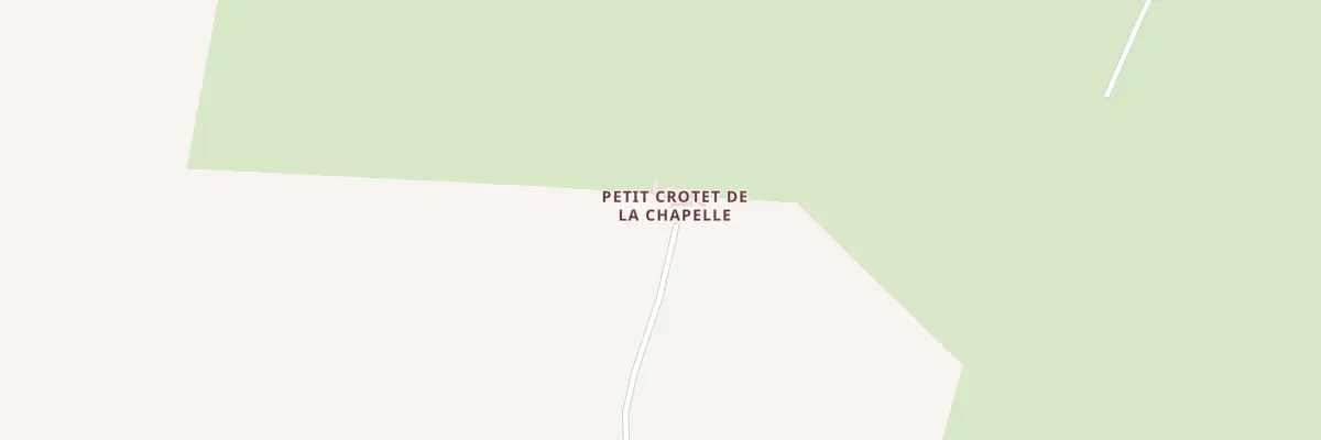 Plan du 1 Le Petit Crotet à Franchesse