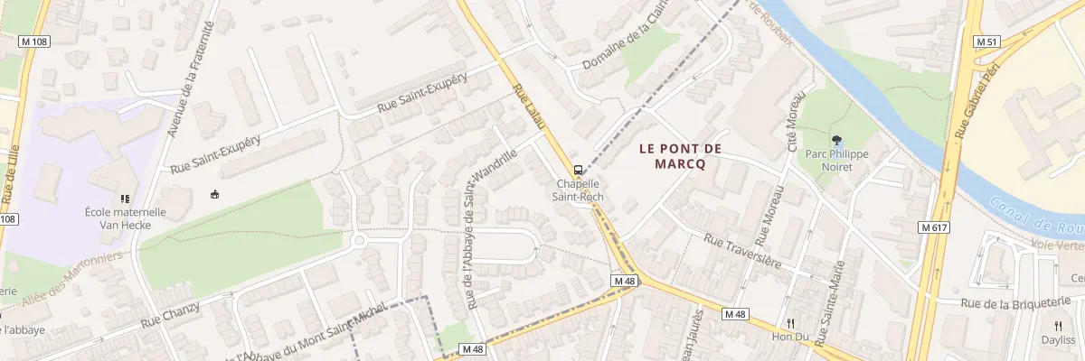 Plan du 234 Rue Lalau à Marquette-lez-Lille