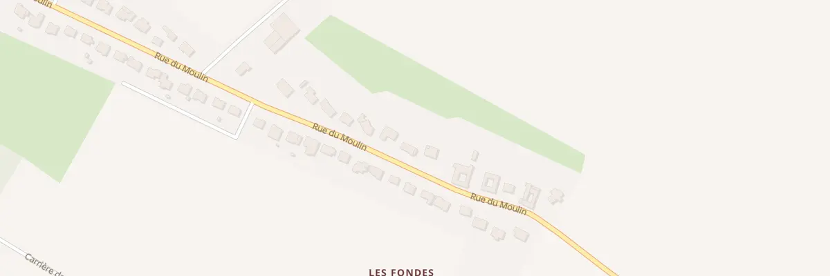Plan du 97 Rue du Moulin à Attiches