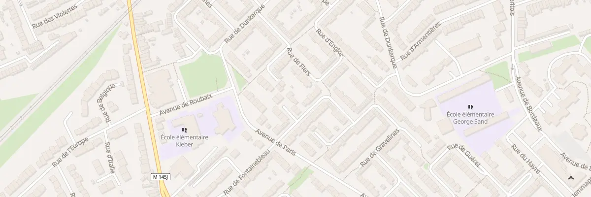 Plan du 6 Rue de Faumont à Faches-Thumesnil
