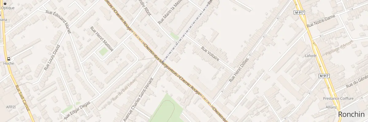 Plan du 115 Rue du Bas Liévin à Ronchin