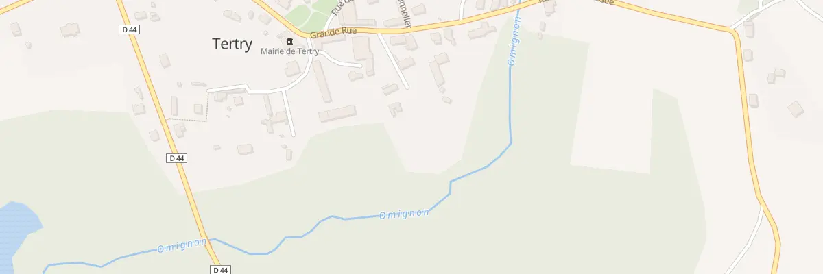 Plan du 4 Rue du Cul de Sac à Tertry