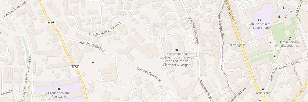 Plan du 46 Rue du Petit Clora à Chamalières