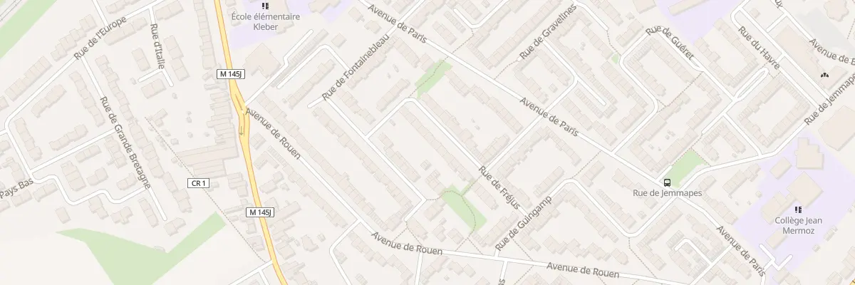 Plan du 12 Rue de Fréjus à Faches-Thumesnil