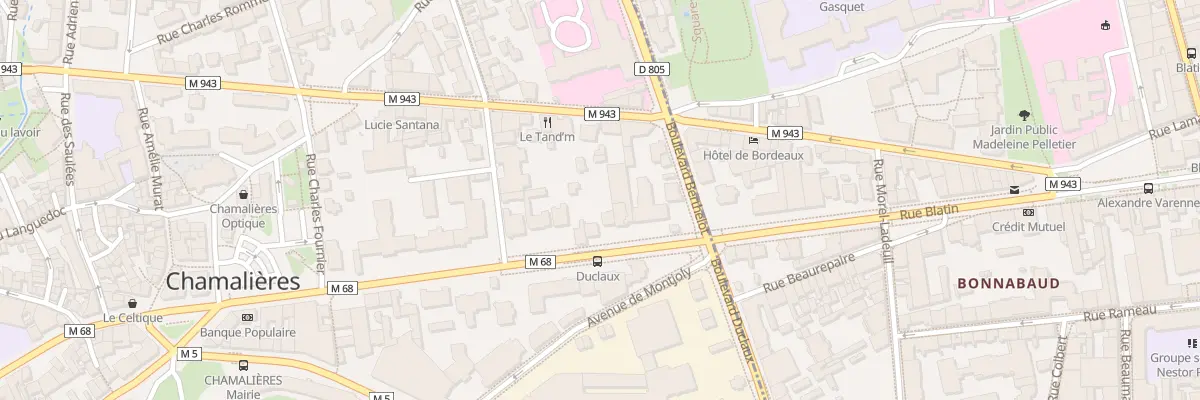 Plan du 6B Av de Royat à Chamalières