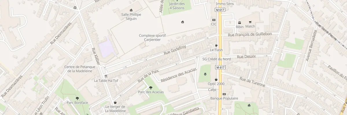 Plan du 43 Rue Godefroy à La Madeleine