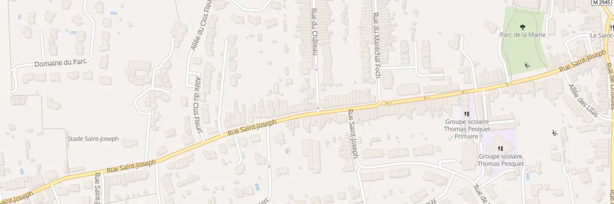 Plan du 72 Rue Saint-Joseph à Bousbecque