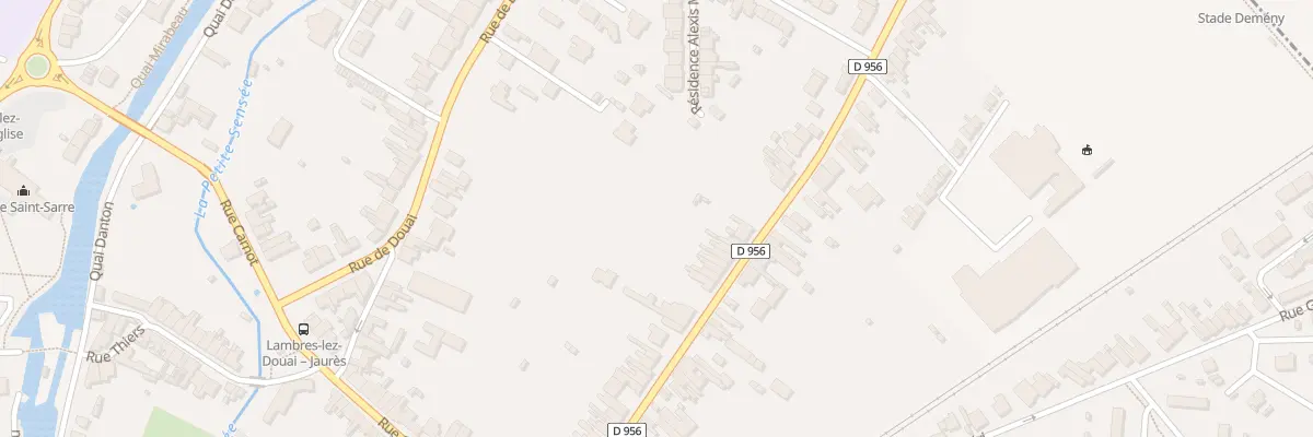 Plan du 57 Rue de la République à Lambres-lez-Douai