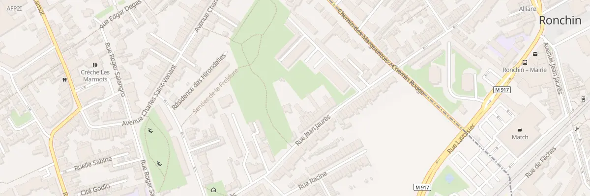 Plan du 97 Rue Jean Jaurès à Faches-Thumesnil
