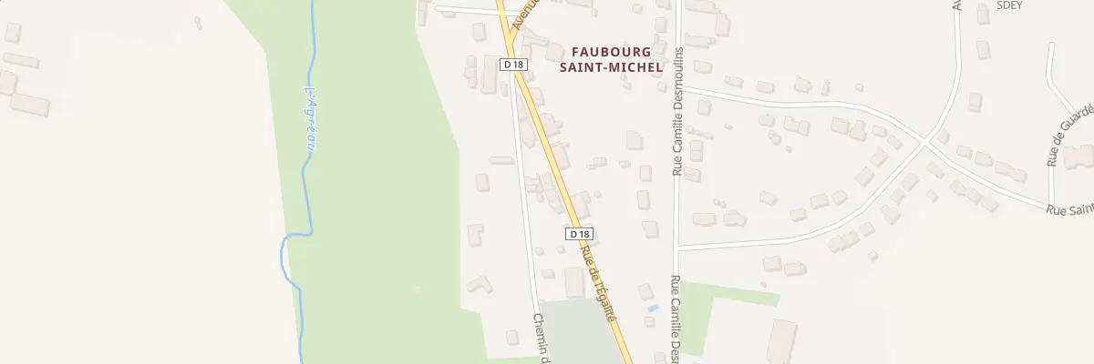 Plan du 5 Rue de l’Egalité à Champignelles