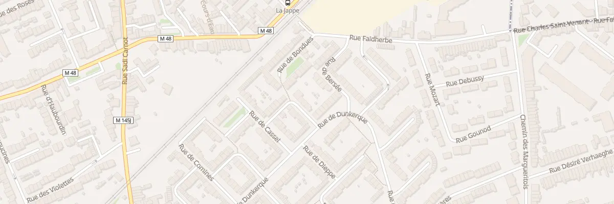 Plan du 4 Rue de Cambrai à Faches-Thumesnil