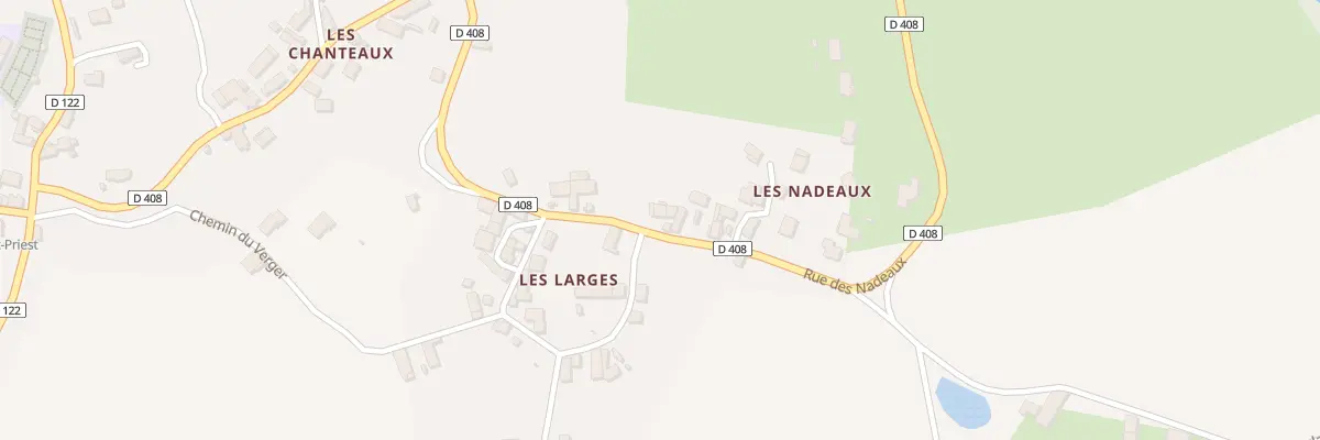 Plan du 7 Rue des Nadeaux - Les Nadeaux à Montcel