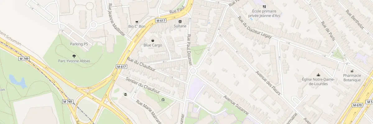 Plan du 38 Rue Paul Doumer à La Madeleine