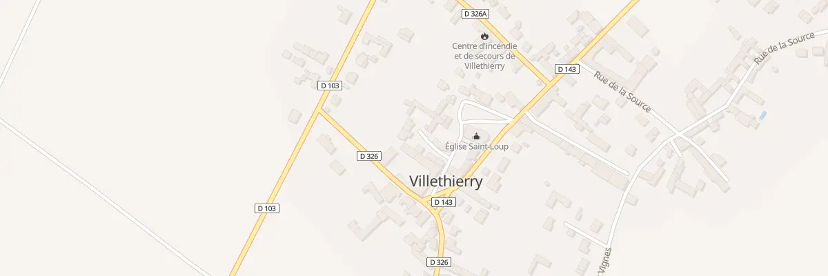 Plan du 3B Crs des Noues à Villethierry