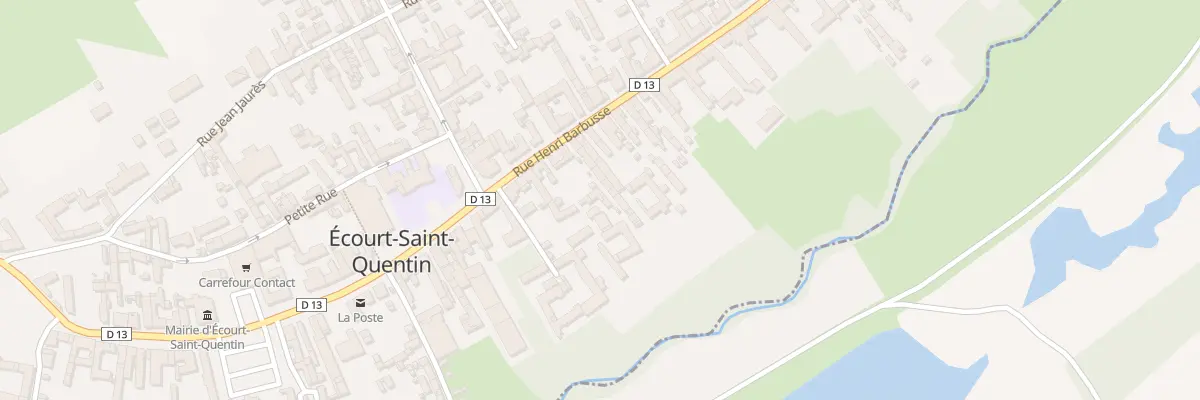 Plan du 148 Rue Henri Barbusse à Écourt-Saint-Quentin
