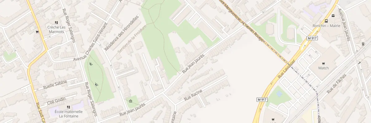 Plan du 89 Rue Jean Jaurès à Faches-Thumesnil