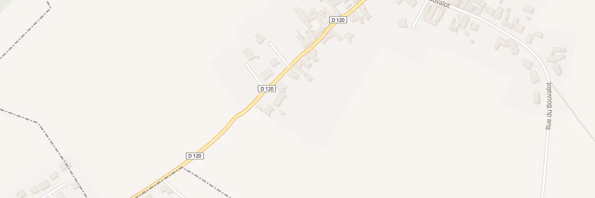 Plan du 555 Rue du Haut à Moncheaux