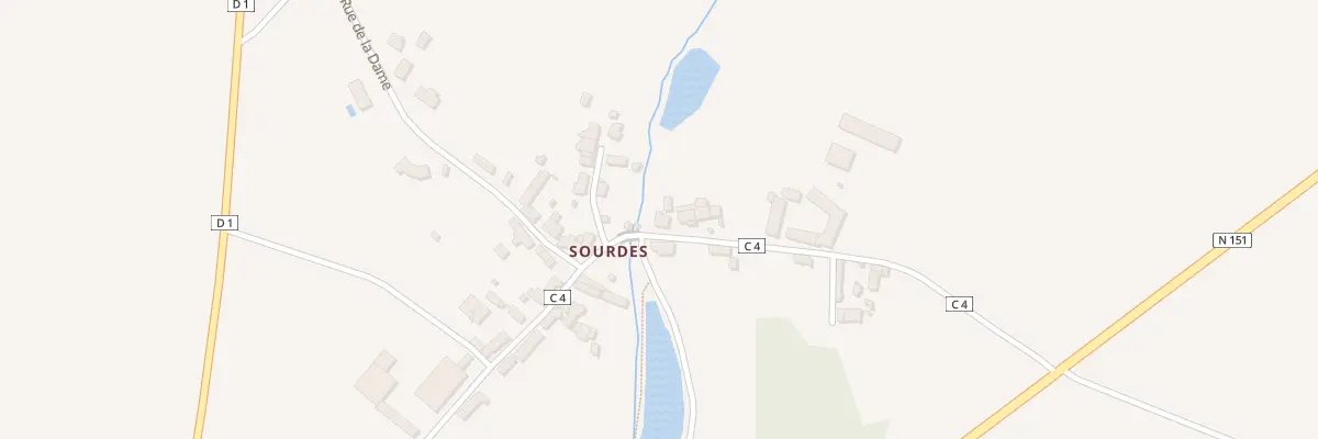 Plan du 11 Rue de l’Étang à Varennes-lès-Narcy