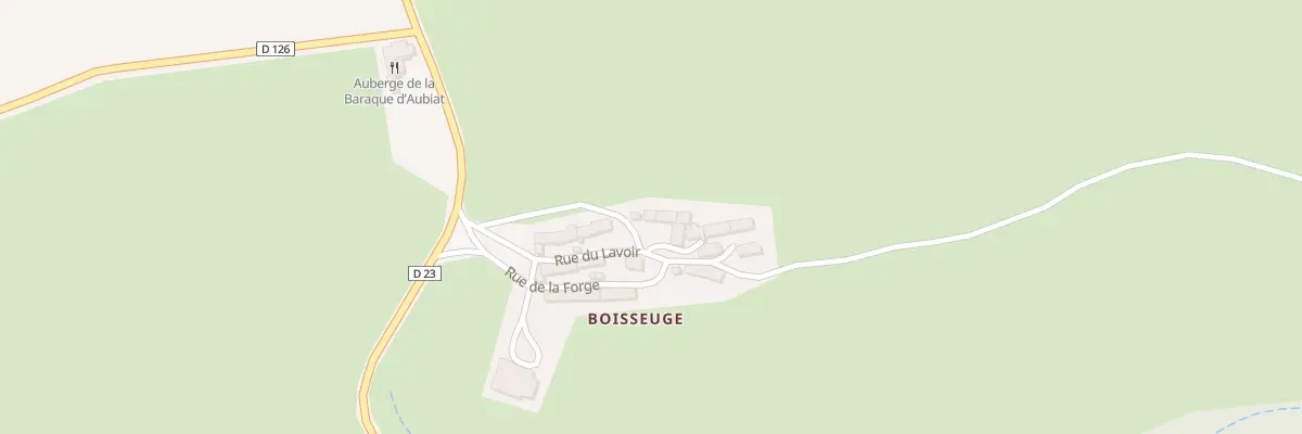 Plan du 5068 Boisseuge à Mazoires