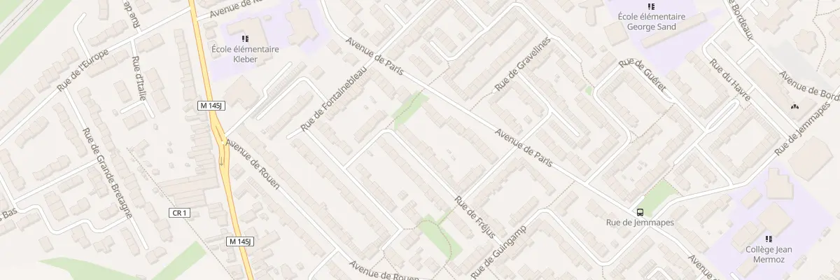 Plan du 17 Rue de Fréjus à Faches-Thumesnil