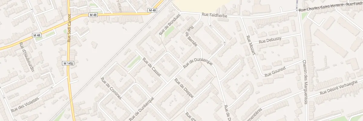 Plan du 65 Rue de Dunkerque à Faches-Thumesnil