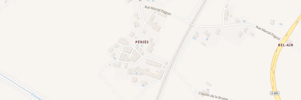 Plan du 1 Rue Paul Valery à Nissan-lez-Enserune
