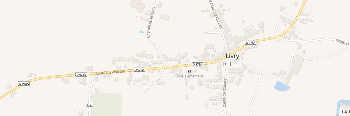 Plan du 18 Rte du Veurdre à Livry