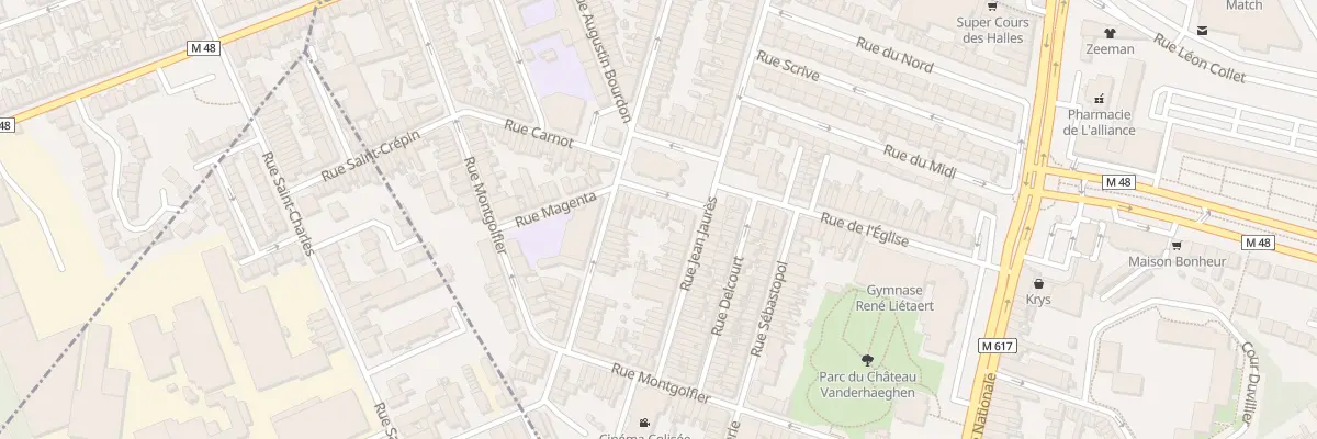 Plan du 9 Ctr de l’Église à Marcq-en-Barœul