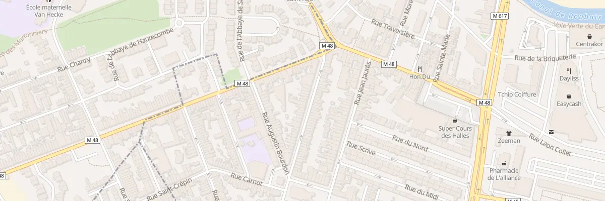 Plan du 20 Rue Jacquard à Marcq-en-Barœul
