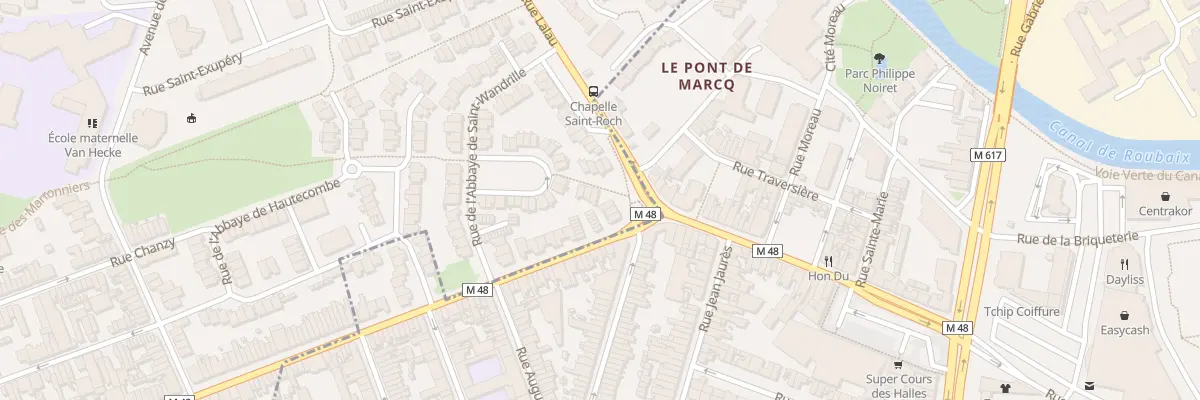 Plan du 260 Rue Lalau à Marquette-lez-Lille