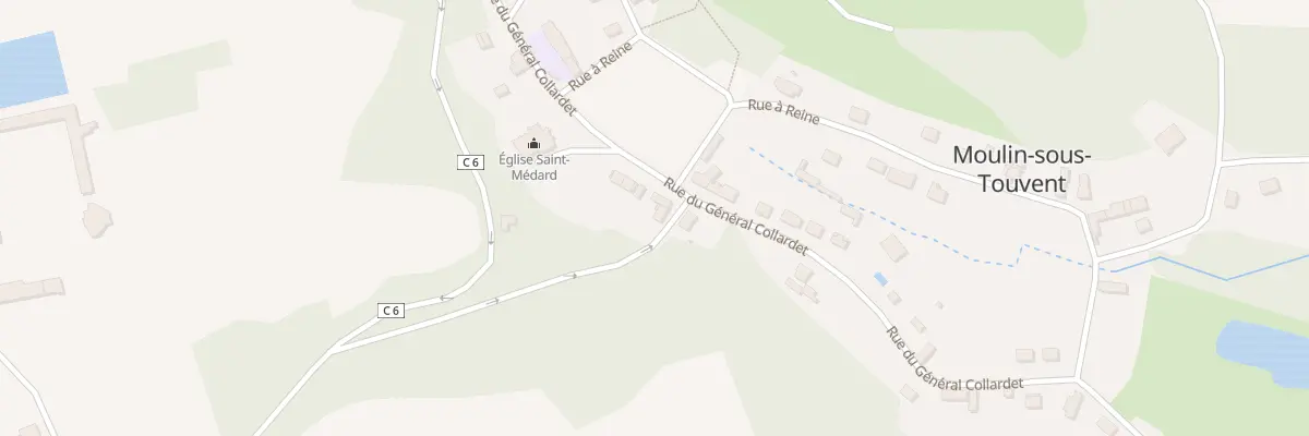 Plan du 1 Rue de la Vieille Cavée à Moulin-sous-Touvent