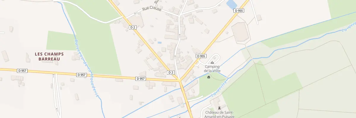 Plan du 6 Fg des Poteries à Saint-Amand-en-Puisaye