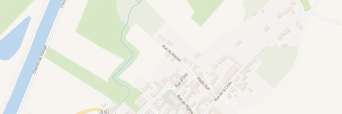 Plan du 1 Rue du Marais à Sains-lès-Marquion