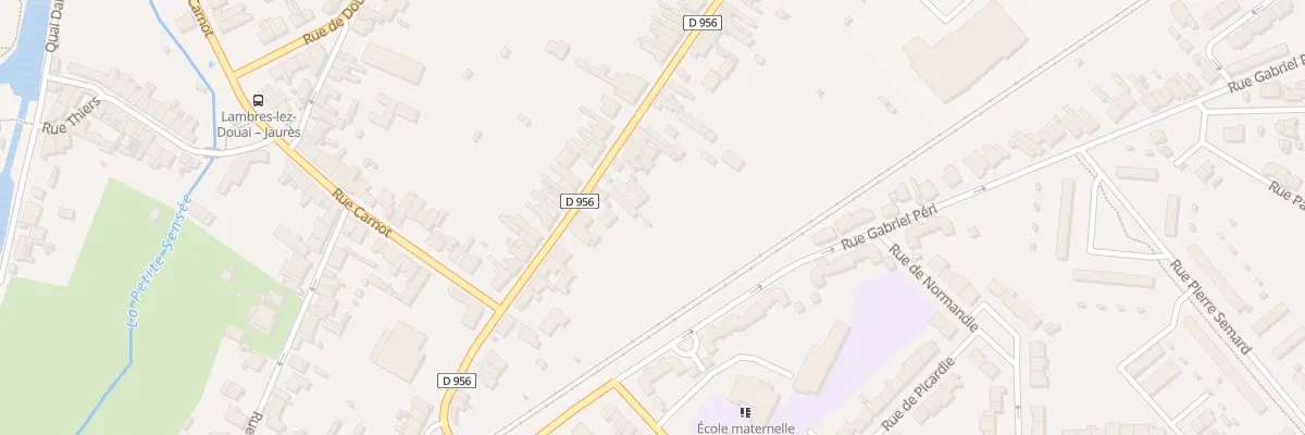 Plan du 30 Rue de la République à Lambres-lez-Douai