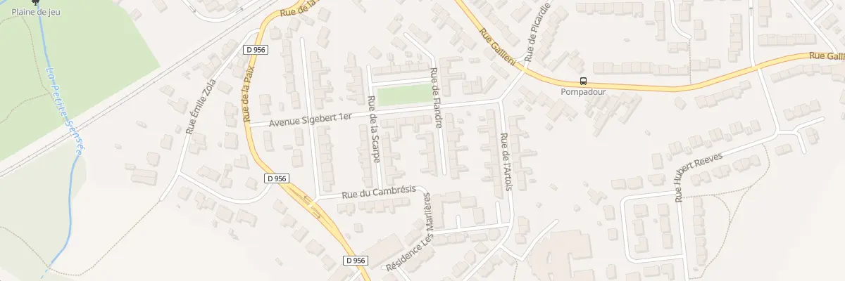Plan du 4 Rue de Flandre à Lambres-lez-Douai